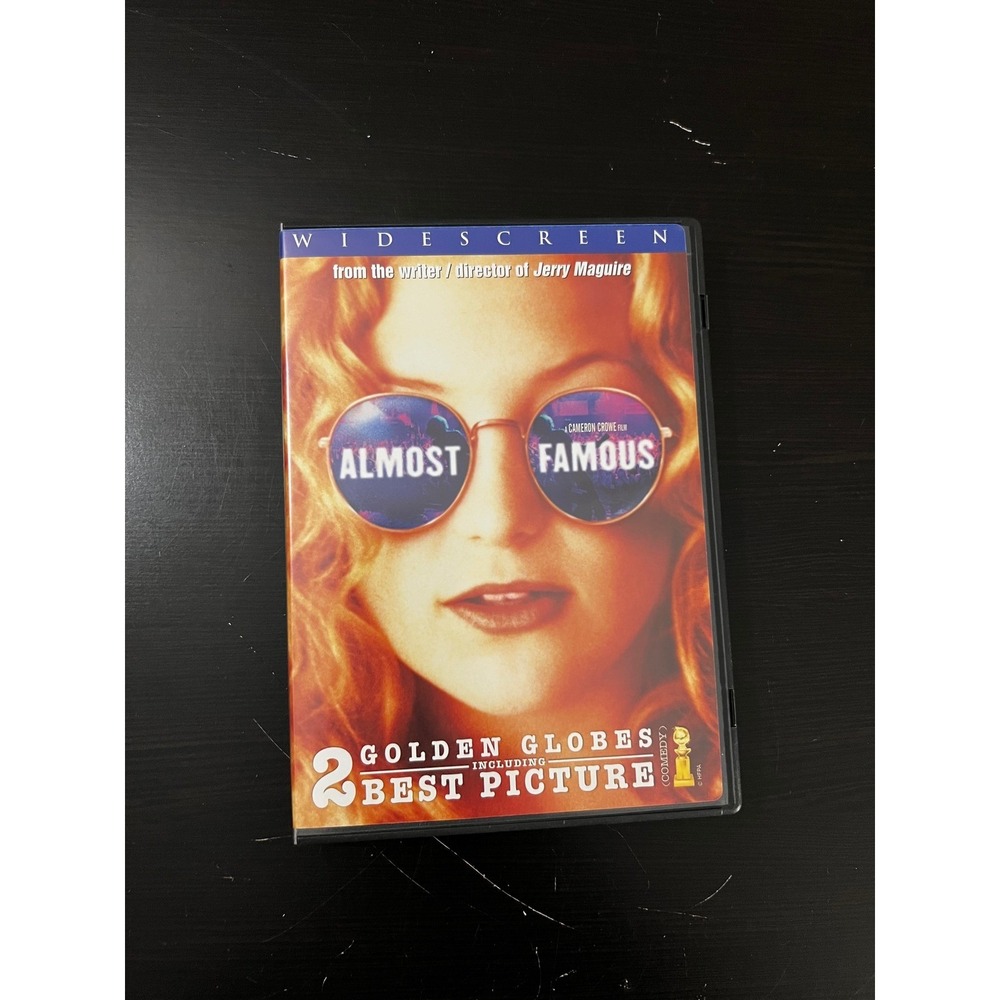 Almost Famous DVD Widescreen Edition Kate Hudson Cameron Crowe 2000 Movie